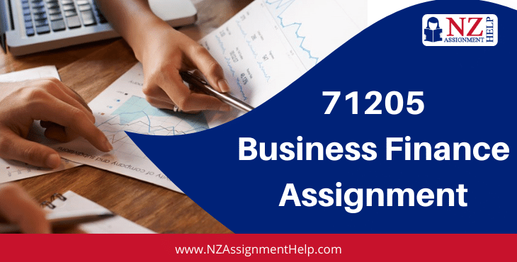 71205 Level 6 Business Finance Assignment Answer