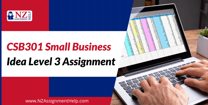 CSB301 Small Business Idea Level 3 Assignment sample NZ