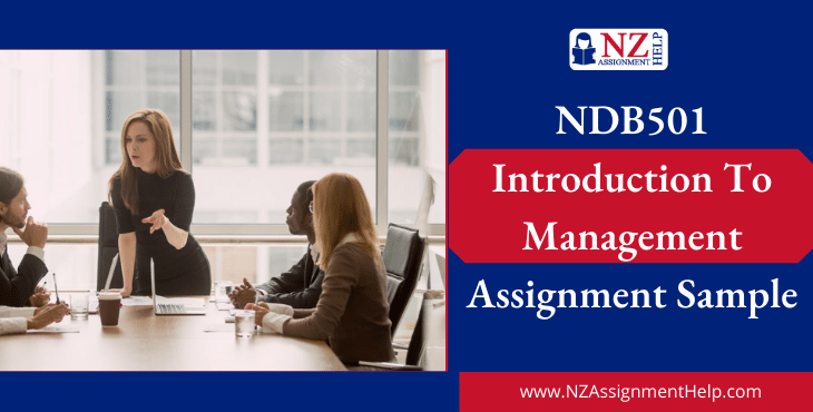 NDB501 Introduction to Management Assignment Sample